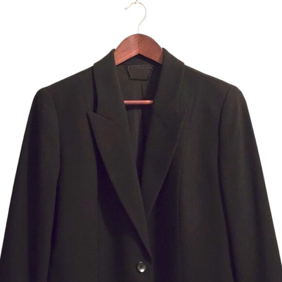Elie Tahari Black Wendy Jacket Sz 12 - Picture 3 of 10